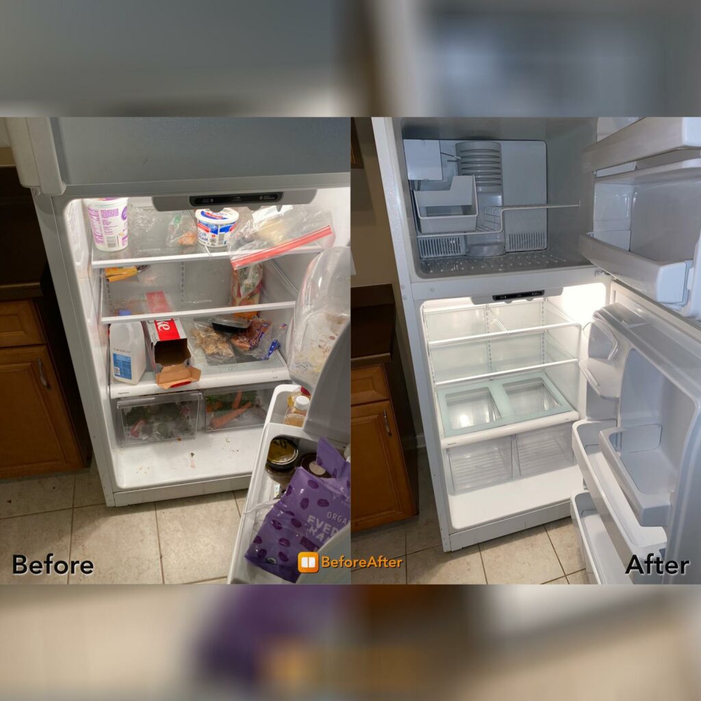 refrigerator kitchen cleaning checklist
