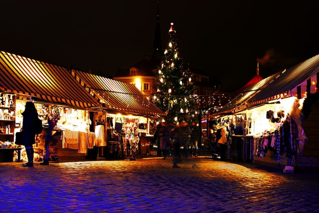 Downtown christmas markets in DC
