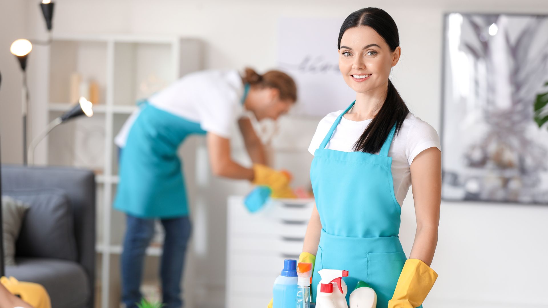 2 commercial cleaners