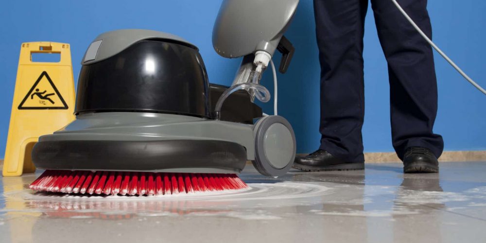 cleaning floor with machine cleaning floor with machine